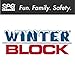 Winter Block Winter Pool Cover for Above Ground Pools, 24’ Ft., Round Winter Aboveground Pool Cover, 8-Year Warranty, Includes Winch and Cable, Superior Strength & Durability, UV Protected