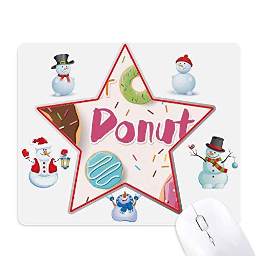 Tapis de souris bonhomme de neige pour éliminer la fatigue du poignet