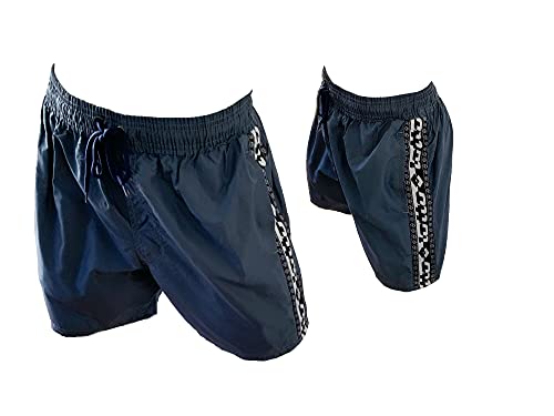 Lotto Costume Uomo Boxer Mare Pantaloncini da Bagno - T Shirt Uomo (48409 Cobalto, L)