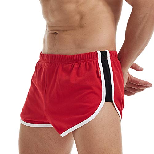 AIMPACT Mens Running Athletic Short Shorts Lightweight Breathable Sexy Booty Shorts Side Split2
