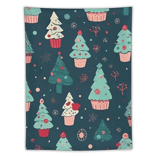 Tapisserie murale Cupcakes 152x203 cm pour deco de chambre