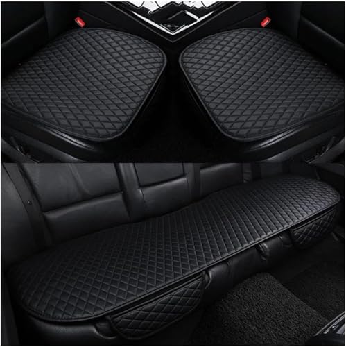 Housses de siège auto noir pour VW Polo Golf Passat et Touran