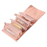 Uso versátil: Además de como neceser, es perfecto como neceser, organizador de productos para el cuidado de la piel o compañero de viaje. Ideal para guardar joyas, medicamentos, accesorios tecnológicos, aceites esenciales, artículos de tocador, kits de afeitado, gafas y otros objetos de valor, lo que lo convierte en un complemento versátil para tu rutina diaria o viajes.
