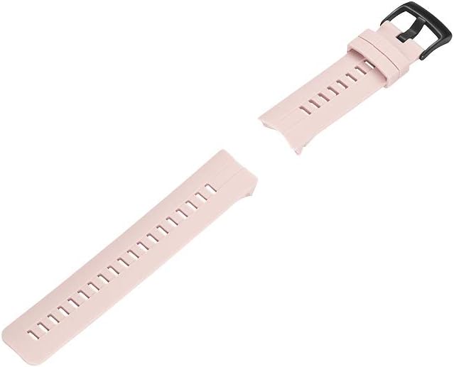 Watch Bands Compatible with Suunto Spartan Sport HR, Classic Soft Rubber Replacement Wrist Strap for Suunto Spartan Sport HR Smart Watch Band (Pink)