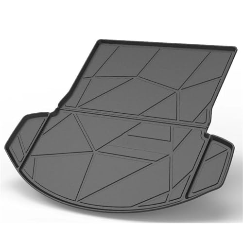 Tapis de coffre pour Mazda CX-9 2018-2024 en plateau de protection noir