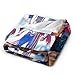 Irjyenxvv Co-Dy Rhodes Throw Blanket Flannel Blankets Suitable for Sofa and Bedroom, Can Also Be Used As Cool Decorations 50x40 Inch