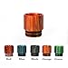 Produktbild Vaportown 810 Harz Mundstücke Drip Tip für SMOK TFV8, TFV12 Cloud King, TFV12 Prince, TFV8 Big Baby Beast, TFV8 X-Baby, T-Priv Majesty Mag ProColor Kit Tanks, Kylin RTA, Goon RDA (Orange)