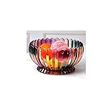 Matériau : Plateau à fruits fabriqué en verre épais sans plomb, cristallin, épais et stable, beau et durable.