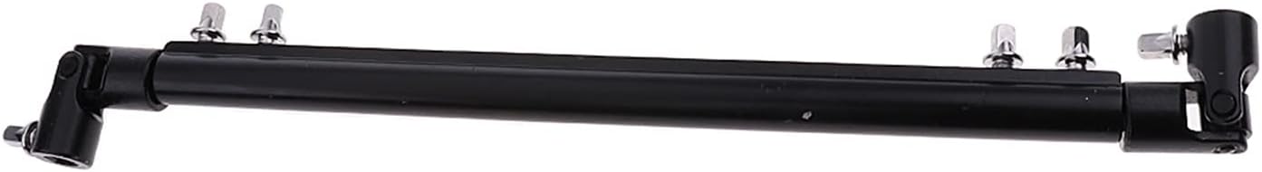 Double Kick Drum Pedal Drive Shaft Arm Linking Bar Replacement Accs 34.6cm