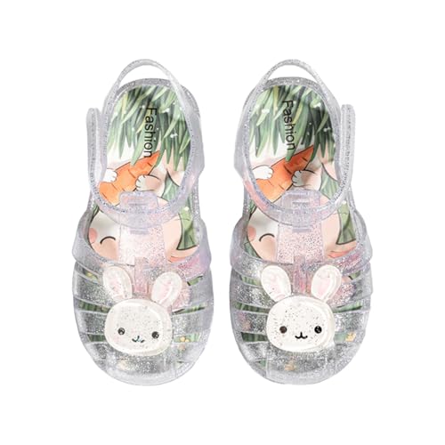 Sandalias de verano para niña, zapatos descalzos al aire libre, zapatillas suaves, sandalias de playa con puntera cerrada, sandalias de playa para niños, transpirables, cómodas, chanclas planas