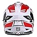 1Storm Youth Kids Dual Sport Dual Visor Motorcycle Motocross Off Road Full Face Helmet: HF802Youth Storm Red
