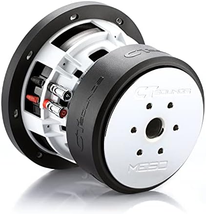 CT Sounds Meso-6.5-D4 6.5 Inch Car Subwoofer Dual 4 Ohm, 800 Watts Max - Size : 6.5 in-Dual 4 Ohm Product Image