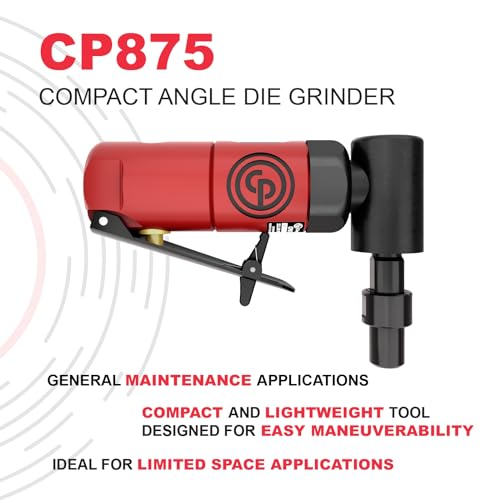 Chicago Pneumatic CP875 Air Die Grinder Tool, Welder, Woodworking, Automotive Car Detailing, Stainless Steel Polisher, Heavy Duty, Right Angle Grinder thumb #2