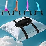 PU-Saugfuß-Dildo-Halter, verstellbarer Leder-Sexgurt zur Befestigung an Kissen oder Möbeln, Sexschaukel, Sexstuhl, Dildo-Maschine, Erwachsenen-Sexspielzeug mit Sockel