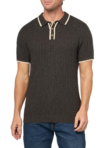 Lucky Brand Men's Short Sleeve Tipped Polo Sweater