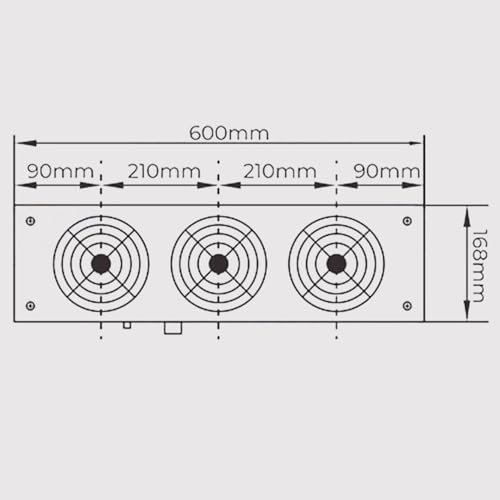Ionizador de Aire de Escritorio con 3 Cabezas y Control de Velocidad miniatura 7