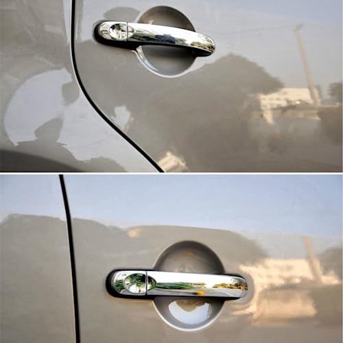 Fundas de acero inoxidable para manillas de VW Touran y Caddy: renueva las puertas de tu coche 3