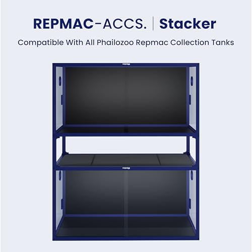 Image of Phailozoo Reptile Tank Stackers V2, 10 inch Reptile Terrarium Accessories Spacers, ONLY for Phailozoo Collection 50 /85 /120 Gallon Reptile Tanks 4Pcs