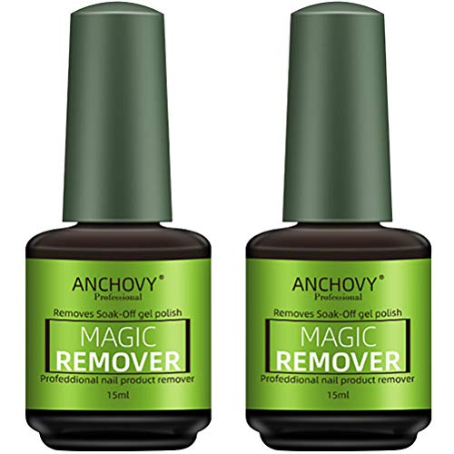 vivioi Nail Polish Remover Gel Nail Remover Removal Fingernail Polish Removers Pure Acetone Finger Soak Off Gel Polish For Women Salon Home