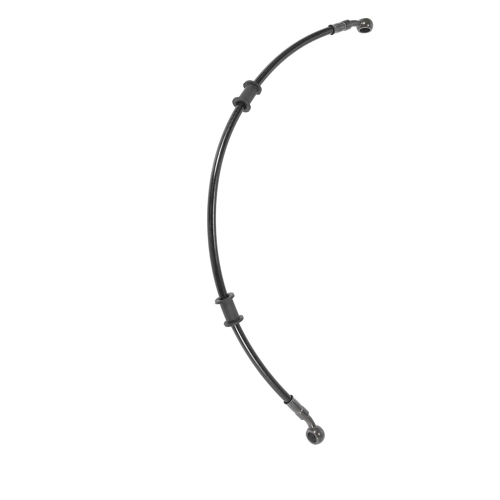 Motorbike Part 50cm 28 Degree Motorcycle Braided Brake Clutch Oil Hoses Line Pipe Throttle Gas Fuel