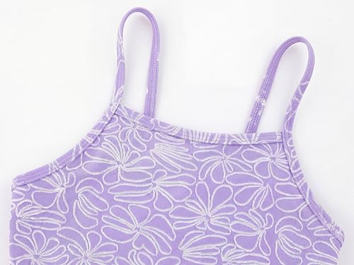 Image of LIZENS Girls One Piece Swimwear Cut Out Floral Print 2-12Years Bow Beach Bathing Swimsuit