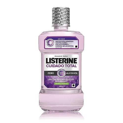 Higiene Bucal Y Dental, Drugstore Enjuague Bucal Listerine Cuidado Total Zero Alcohol 250 ml