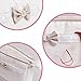 agofil Envelope with Zip – The Travel Cosmetic Bag The in Embroidery The Product Made in Italy – White Aida, Beige