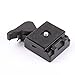 FocusFoto Quick Release Plate with Clamp Adapter for Manfrotto 200PL-14 323 RC2 System Tripod Fit