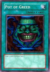 Yu-Gi-Oh! - Pot of Greed (DB1-EN134) - Dark