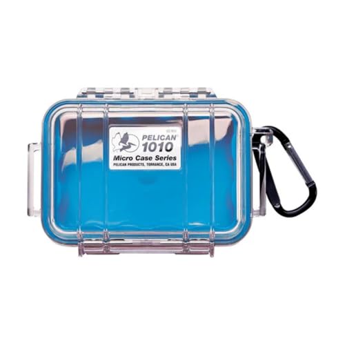 Maleta Pelican 1010 Micro Case Azul/Transparente miniatura 1