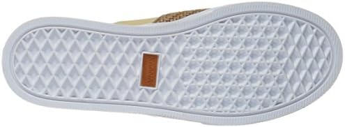 KAANAS Women's Santa Fe Fashion Skate Shoe Slip-On Casual Sneaker, Almond, 11 | Image 3