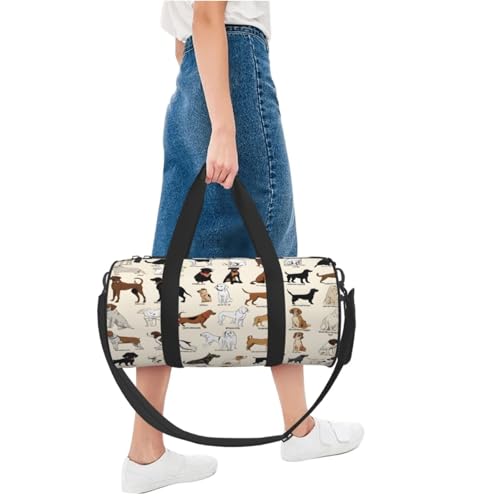 Organiseur multi-compartiments léger pour sac de voyage rond - 7