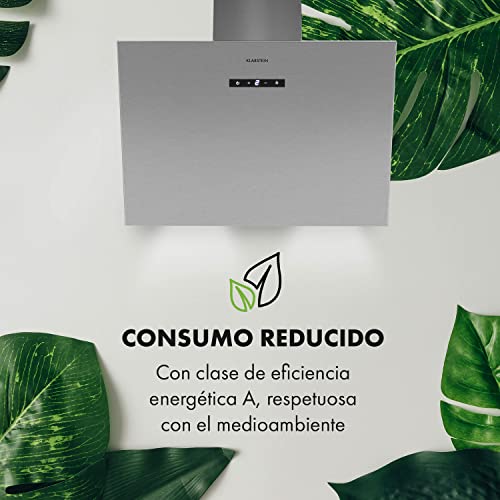 Klarstein-Silver-Lining-extractor-de-humos-campana-de-pared-diseno-compacto-inclinado-Clase-A-600-mh-3-niveles-de-potencia-control-tactil-Acero-inoxidable-60-cm-Plateado