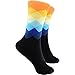 Produktbild cosey - bunte Socken in Karo Design schwarz (40-45) - 6 Paar