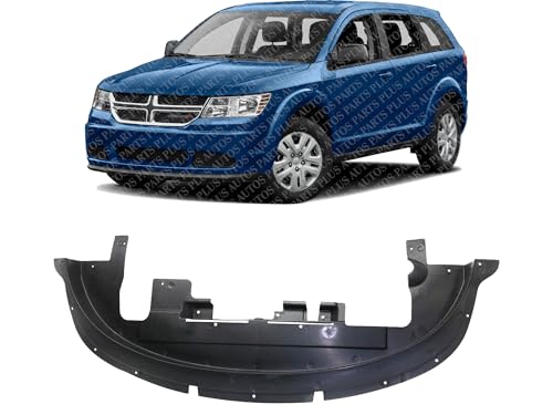 AUTOS PARTS PLUS Front Lower Valance Cover Closeout Panel With Fascia Direct Replacement Compatible With 2011-2020 Dodge Journey CH1228122 68087244AA