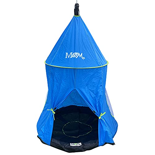 M & M Sales Enterprises Big Top Tent Swing Accessory, Blue
