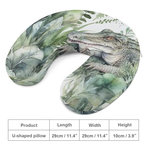 Almohada de viaje espuma viscoelástica talla única miniatura 2