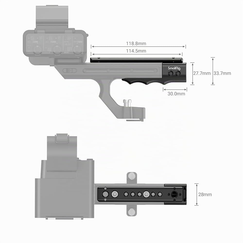 SMALLRIG FX3 FX30 Poignée Extension Rig pour Sony FX3 FX30-3490