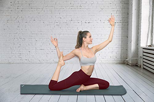 Image of Fengbay High Waist Yoga Pants, Pocket Yoga Pants Tummy Control Workout Running 4 Way Stretch Yoga Leggings