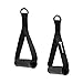Gymreapers Resistance Band Handle/Door Anchor Combo - Exercise Band at Home Workout - (1 Pair of Handles) - Use with Any Resistance Bands for Men and Women