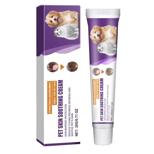 Crema Calmante y Hidratante para Piel de Mascotas - Barrera Protectora 20G