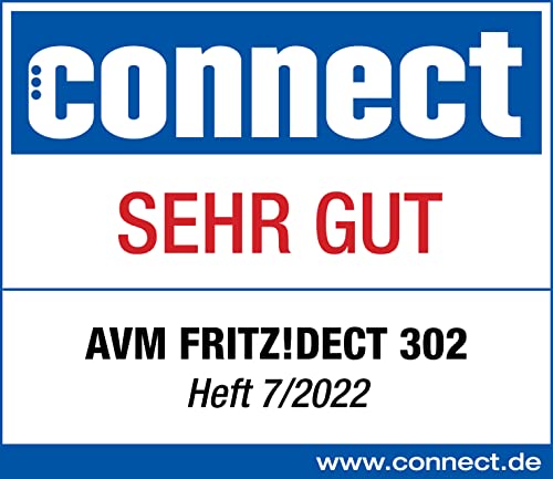 AVM Fritz!DECT 302 (Intelligenter Heizkörperregler für das Heimnetz, für alle gängigen...