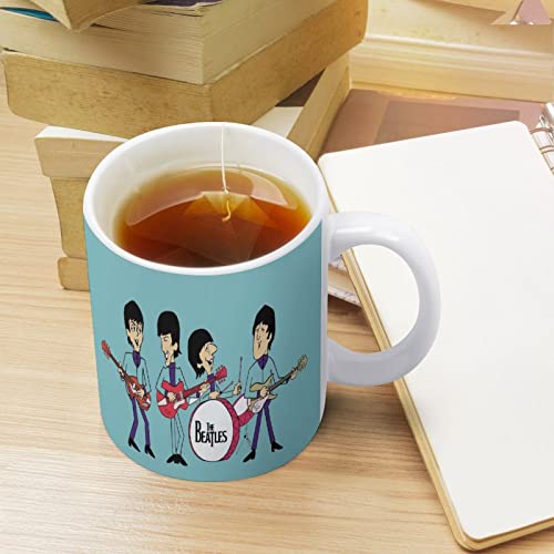FSIGOM The Beatles Tasse à thé et café avec boîte cadeau, 445,2 g, meilleur cadeau pour petit ami, frère, papa, amis - Les Beatles, Paul McCartney, John Lennon, RIngo Starr, George Harrison FSIGOM The Beatles Tasse à thé et café avec boîte cadeau, 445,2 g, meilleur cadeau pour petit ami, frère, papa, amis – Image 5