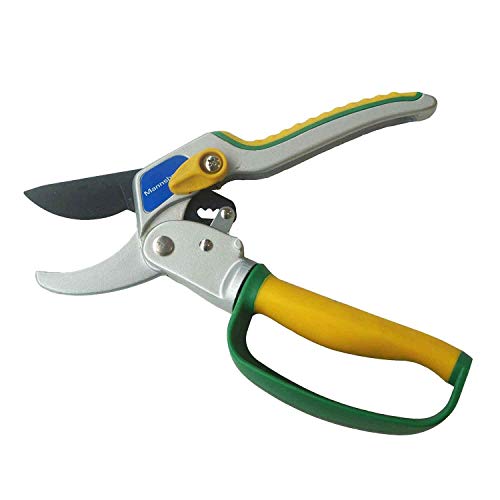 Takkenschaar met ratel, snoeischaar ambosschaar voor gemakkelijk snijden