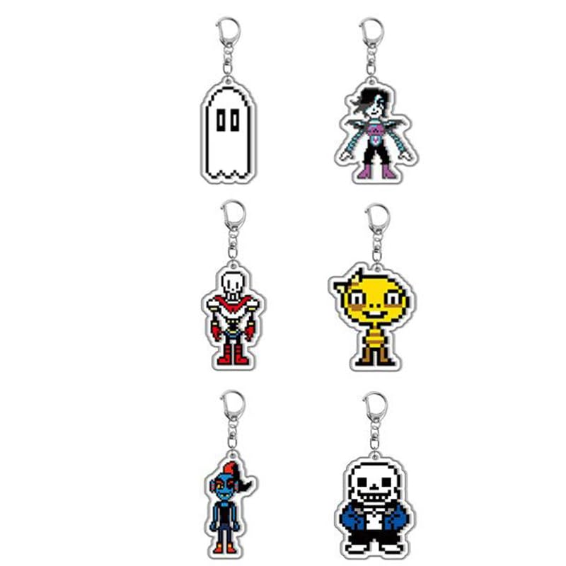 アンダーテール キャラクターキーホルダー 11個セットコンサート アンダーテール キャラクターキーホルダー 11個セットコンサート