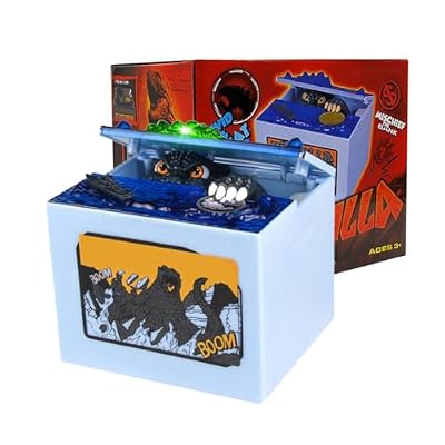 Romeeton Caja de Monedas Electrónica, Hucha Automática de Monedas Robadora, Dinosaurio Monstruo, Caja de Ahorro de Anime, Juguetes Musicales de Movimiento, Regalo para Niños y Niñas, RM5209 | Ya disponible en tu tienda friki favorita! En mundofriki.es! Romeeton Caja de Monedas Electrónica, Hucha Automática de Monedas Robadora, Dinosaurio Monstruo, Caja de Ahorro de Anime, Juguetes Musicales de Movimiento, Regalo para Niños y Niñas, RM5209 | Ya disponible en tu tienda friki favorita! En mundofriki.es!
