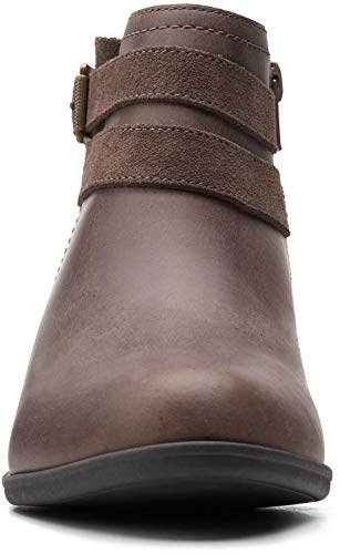 Clarks Womens Adreena Show Leather Embellished Ankle Boots4