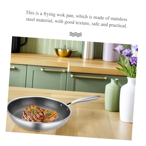 Sartén Wok de Acero Inoxidable Garneck para Cocina miniatura 3