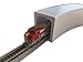 Capistrano Creations Tunnel for N Scale Train (2-Pack of 17.5 Inch Radius, 15 Degrees)