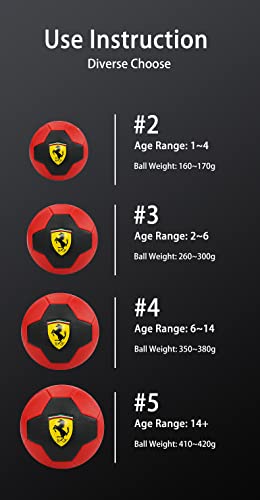 Dakott Ferrari No. 3 Mini Size 7.5 Inches Limited Edition Soccer Ball, Designed To Hold Pressure Soccer Ball Durable & Premium Overpowered Soccer Ball | Made For Adults & Youths #TOP5